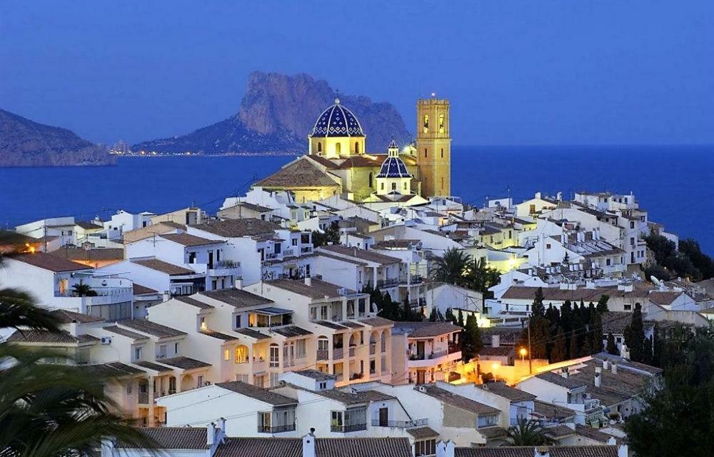 Apartamento con excelentes vistas Calpe Bagian luar foto